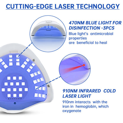 Furzero™ PureNail Laser-Therapiegerät gegen Nagelpilz