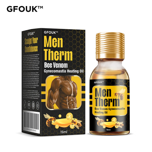 GFOUK™ MenTherm Biene Venom Gynäkomastie Heizung Öl
